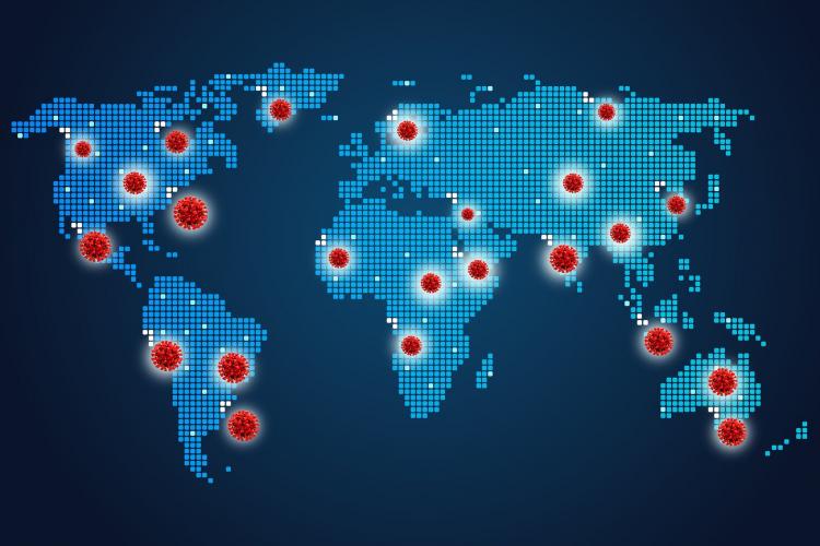 Corona Cluster Map