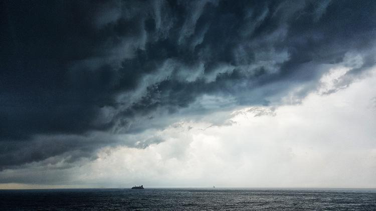 An approaching storm
